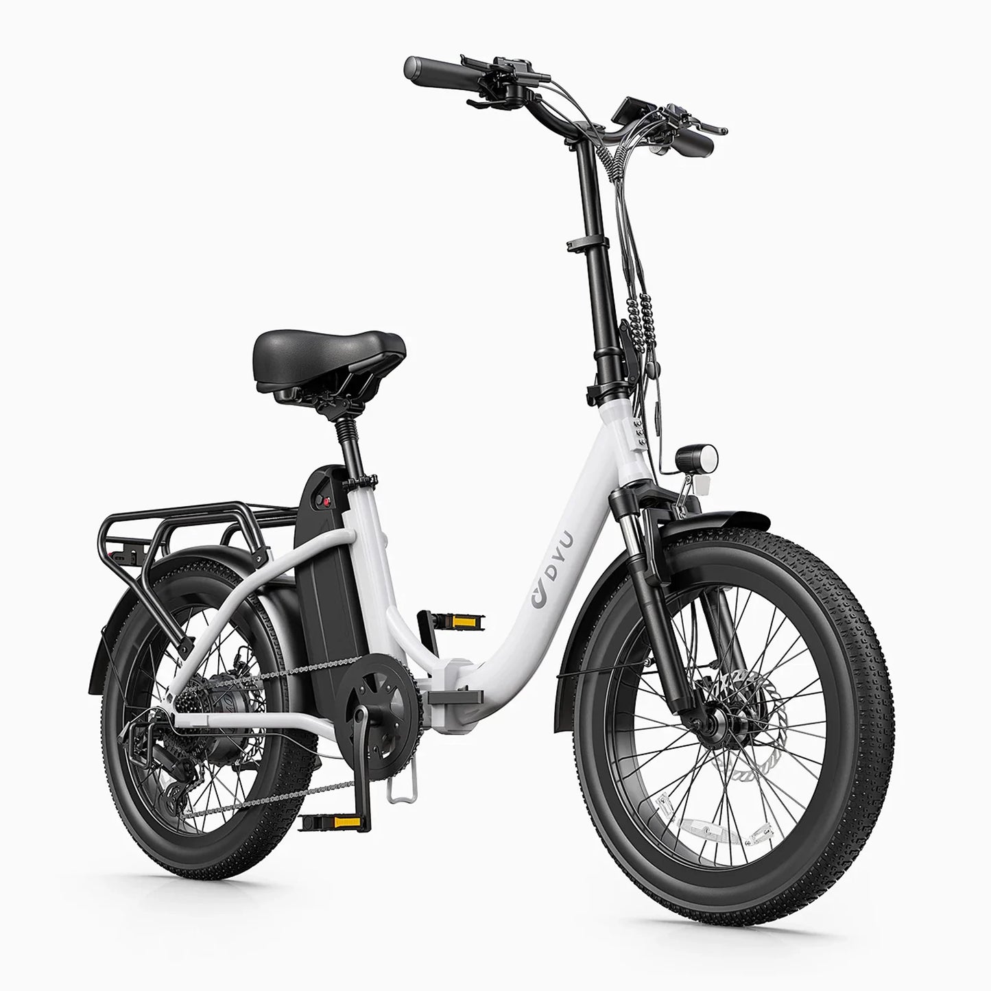 DYU 2025 New Model US Stock C9 20 Inch 750W Max Speed 45km/h Folding Electric Bike Long-Range Ebike
