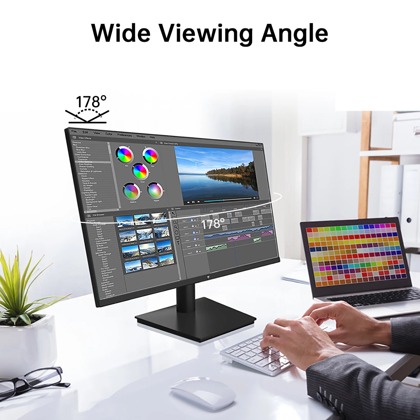 24 inch 1080P Monitor 100Hz, FreeSync Gaming Moniter