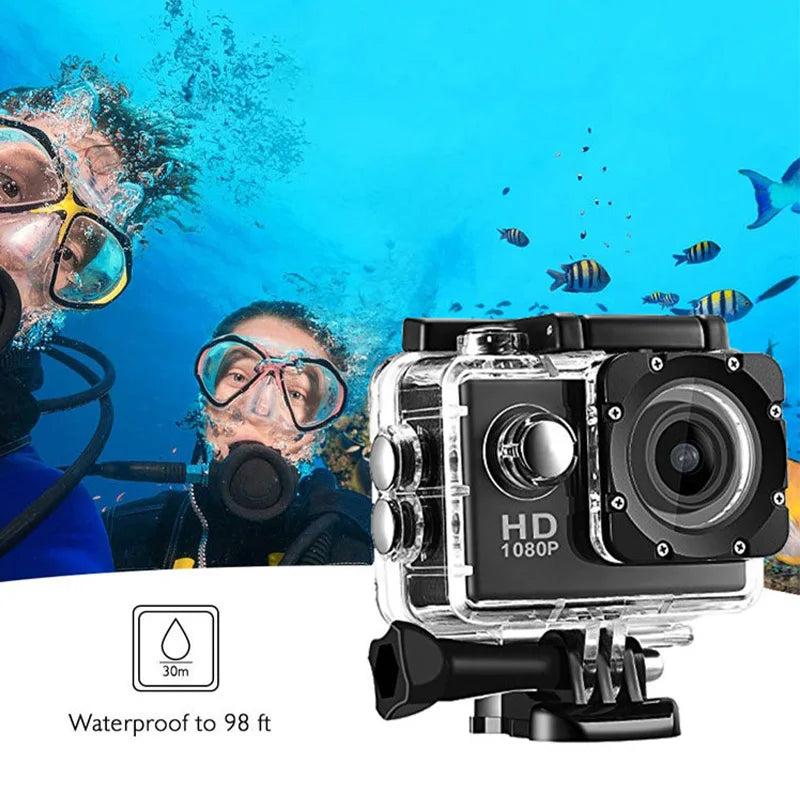 4K Ultra HD Action Camera 3MP 900mAh Underwater