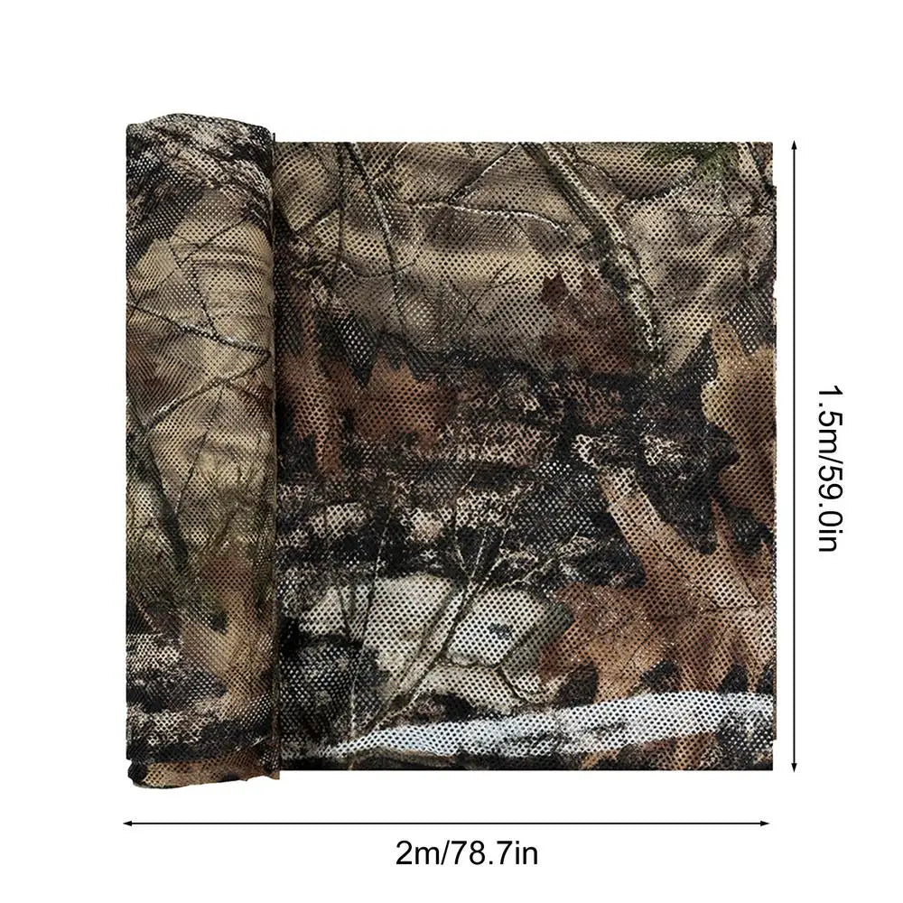 Camp Netting Blind Material Cover Realistic Camouflage