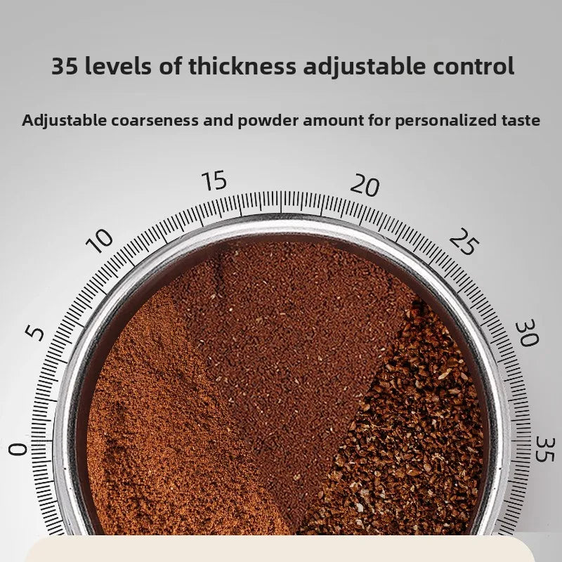 CafeLffe Electric Coffee Bean Grinder - Household Small Coffee