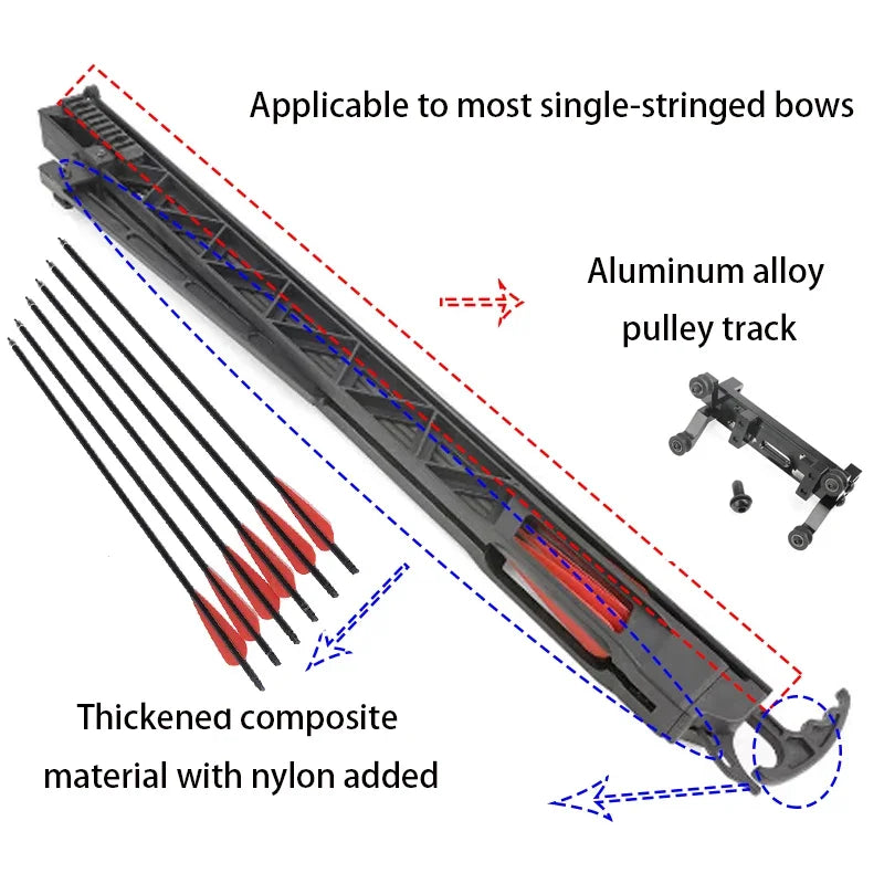 Powerful Slingshot Compound Bow Metal Hunting