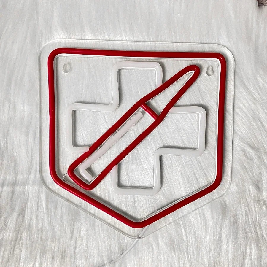 Neon Sign Of Game, Used For Wall Decor,