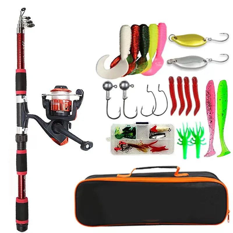 Fishing Pole Set Full Kits