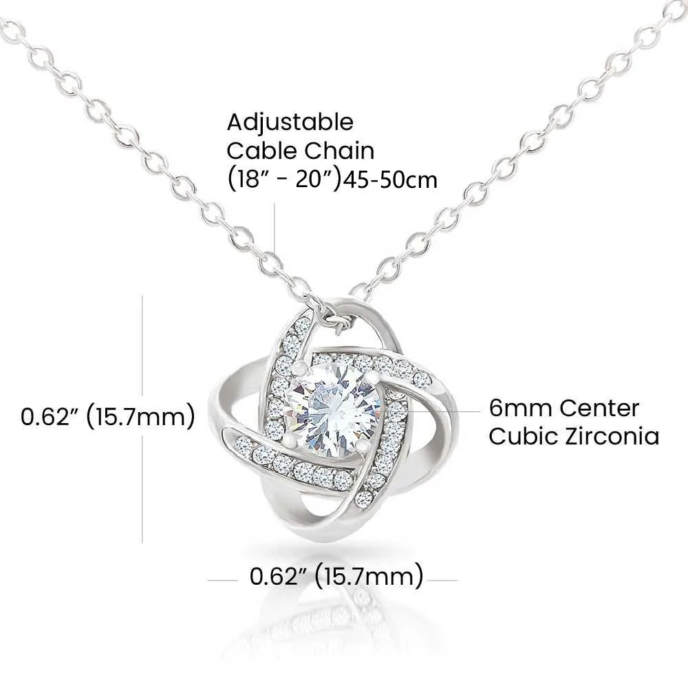 To My Mom Necklace, Sentimental Mom Gift From Daughter,