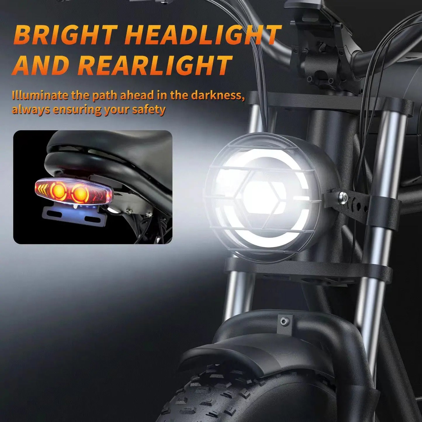 Kickwey K7 Off-Road Electric Bike 1500W Motor