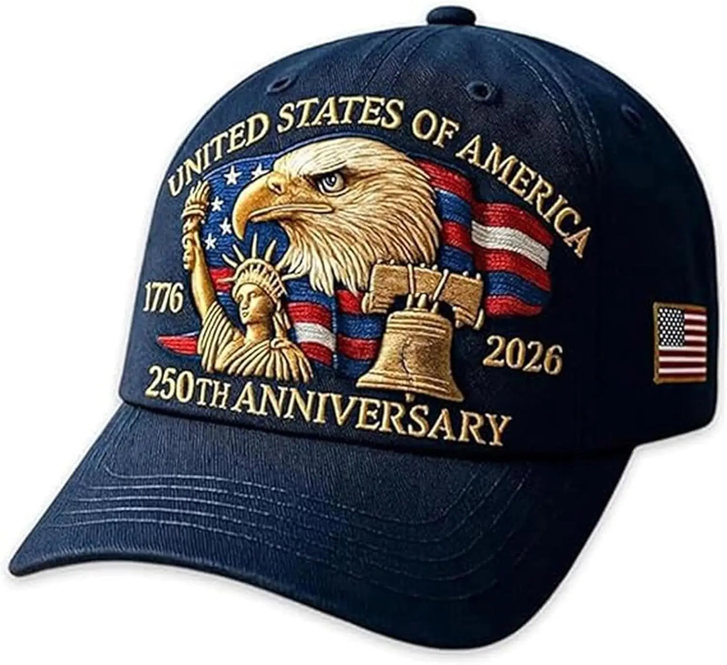 United States 250th Anniversary Baseball Cap - Eagle