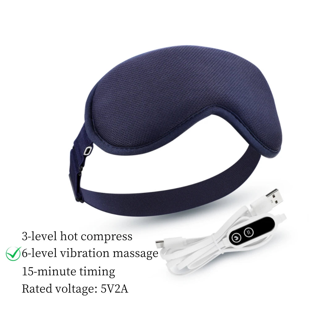 USB Eye Massager Heated Eye Shade Relieve Eye Fatiuge Remove
