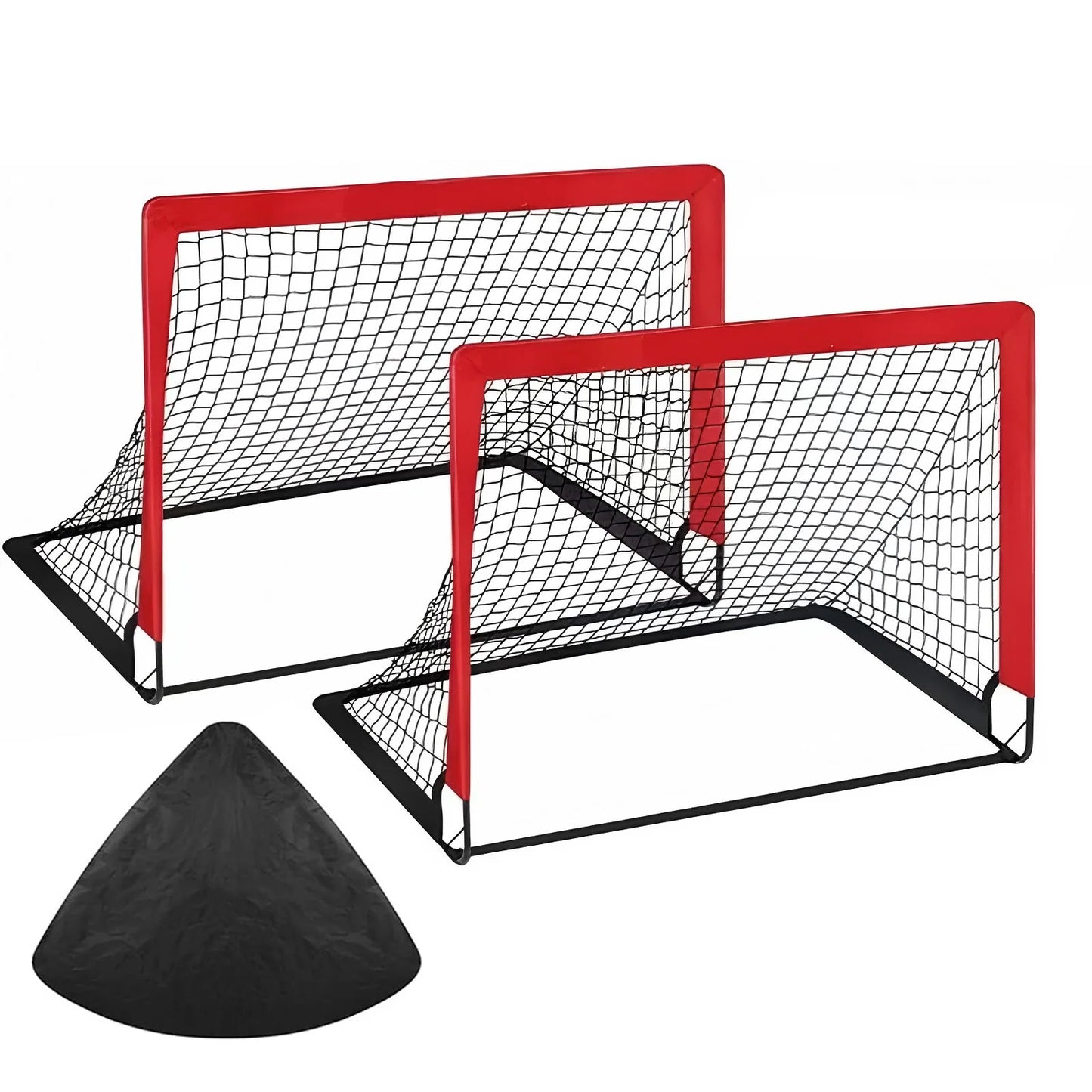 2pcs Soccer Goals for Backyard Set