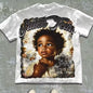 100% Cotton Vintage Style Saints Tears Graphic Tee Retro