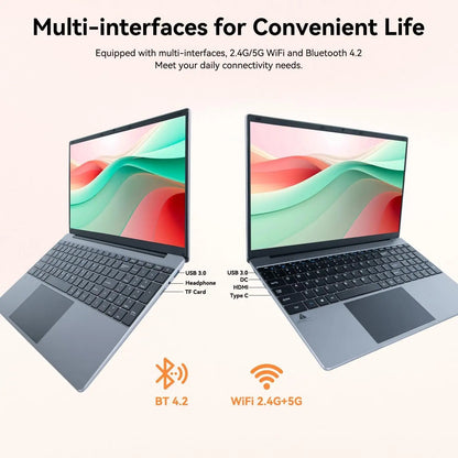 15.6 Inch Laptop Windows 11 Notebook 16G RAM 512GB SSD