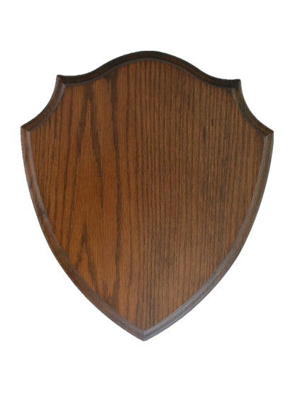 Oak Base Shields Solid Oak Shield Antler Taxidermy Plaque