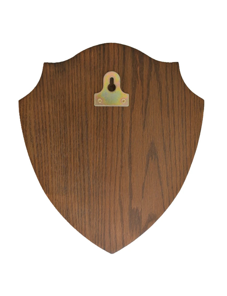 Oak Base Shields Solid Oak Shield Antler Taxidermy Plaque