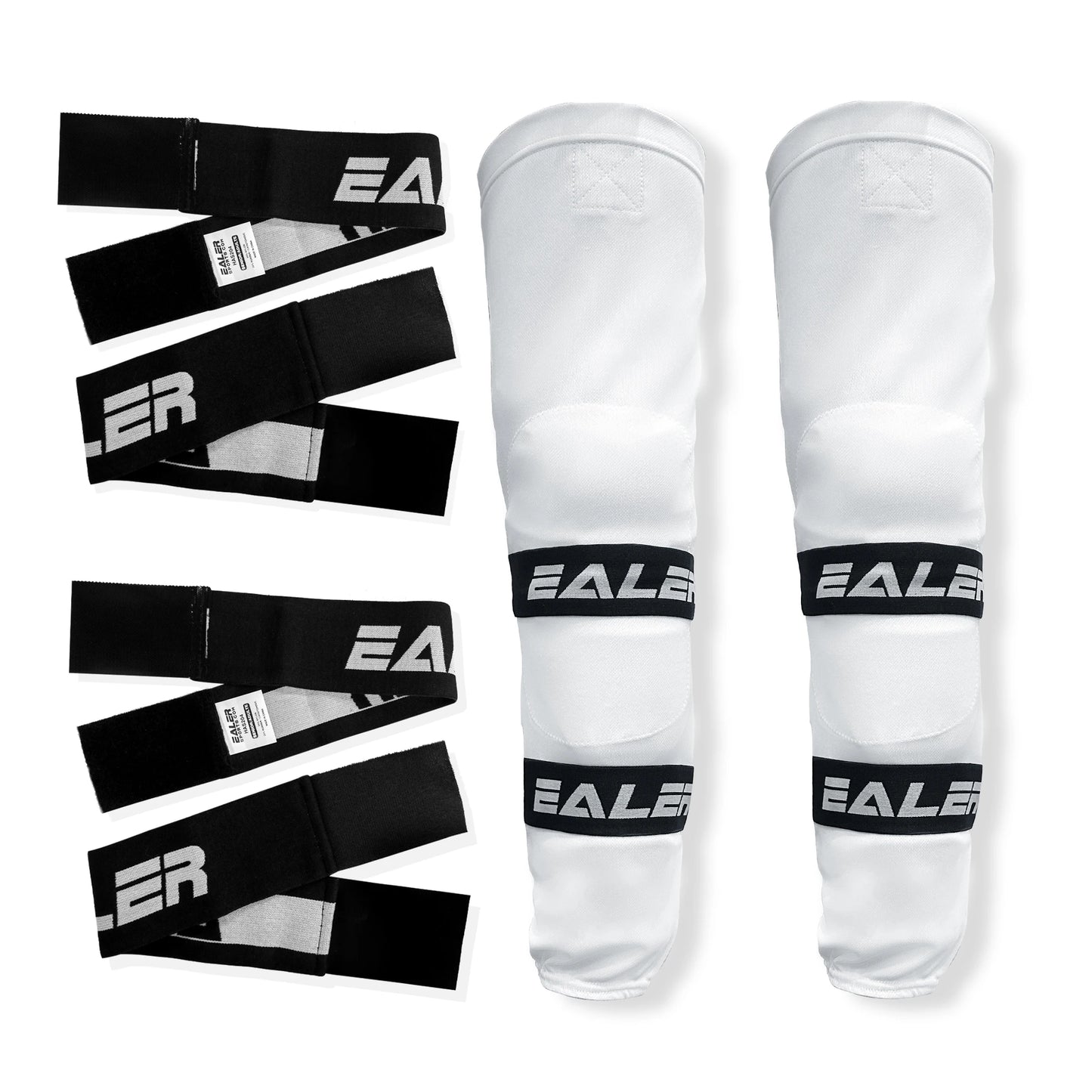 EALER 2024 New  Heavy Duty Hockey Shin Straps (2 Pairs)