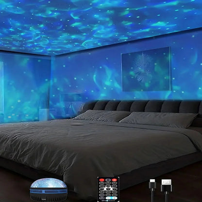 1pc Star Projector, Galaxy Projector, IN ROOM