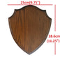 Oak Base Shields Solid Oak Shield Antler Taxidermy Plaque