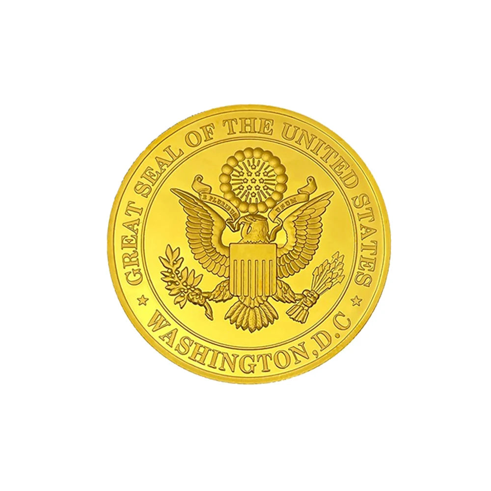 2025 U.S. NAVY 1775-2025 Gold Plated Coins US Navy 250th