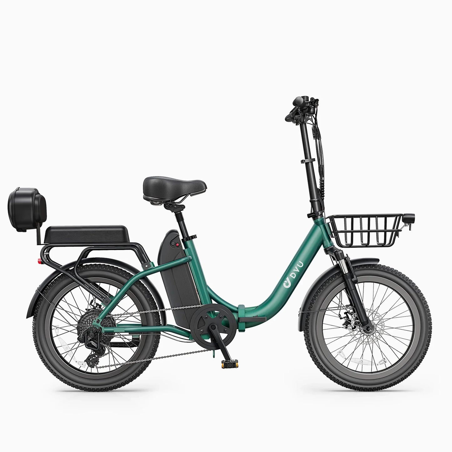 DYU 2025 New Model US Stock C9 20 Inch 750W Max Speed 45km/h Folding Electric Bike Long-Range Ebike
