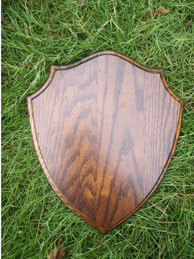 Oak Base Shields Solid Oak Shield Antler Taxidermy Plaque