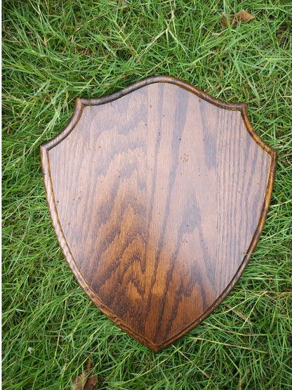Oak Base Shields Solid Oak Shield Antler Taxidermy Plaque