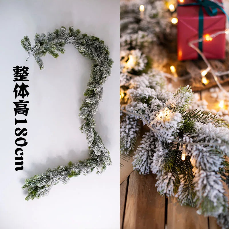 Christmas Tree Mini Pine Tree With Wood Base DIY Home Table