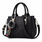 Embroidery Messenger Bags Women Leather Handbag