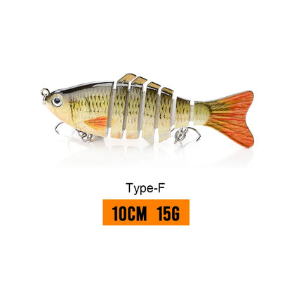 VTAVTA 10/14cm Sinking Wobblers Fishing Lures Jointed