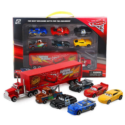 7PCS/Set Disney Pixar Car 3 Lightning m/c/Queen Jackson Storm