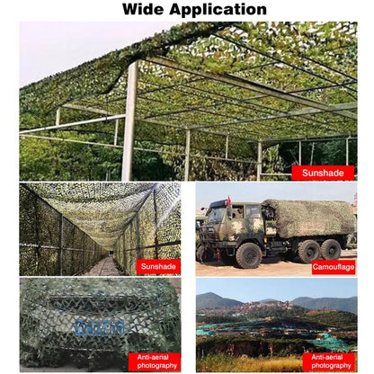 Woodland Camo Netting Camouflage Net Privacy Protection