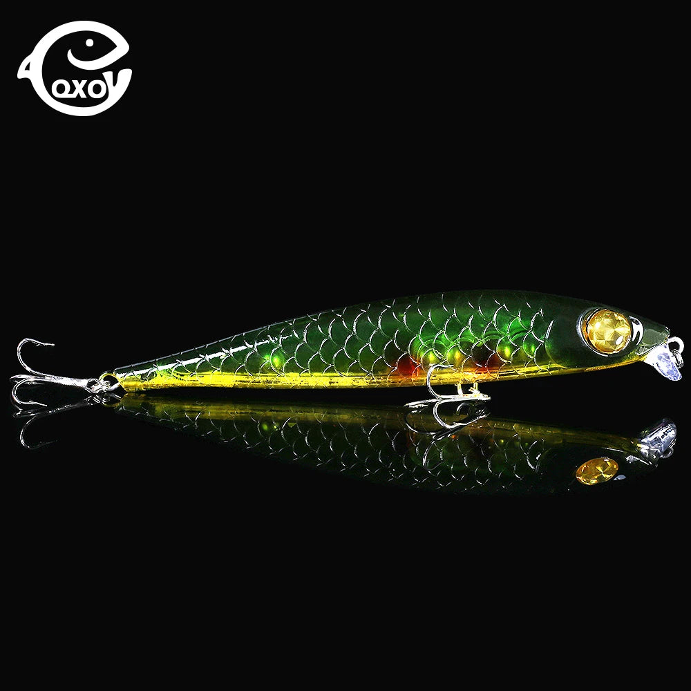 QXO Big Fishing Lure Wobbler 40g 17.5cm Ice