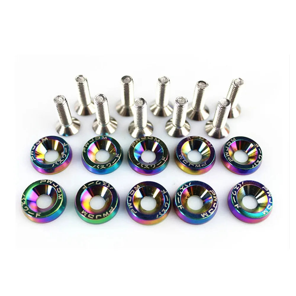 6MM Moto Screws For Honda Suzuki Yamaha