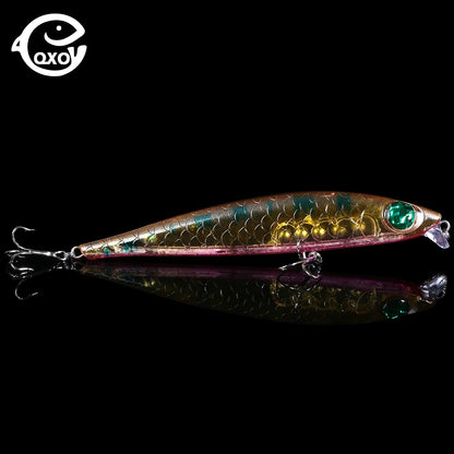 QXO Big Fishing Lure Wobbler 40g 17.5cm Ice