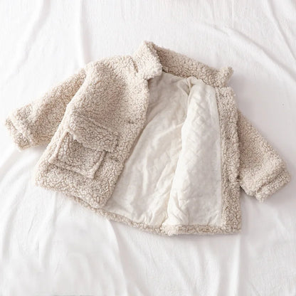 Fashion Baby Girl Boy Winter Cotton Padded Jacket
