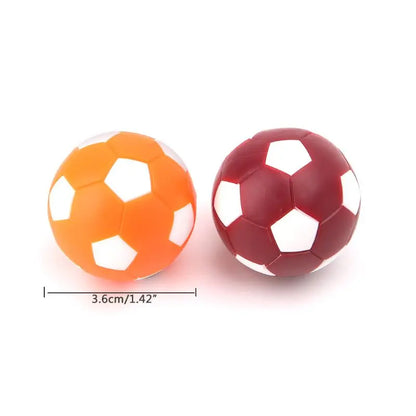 2pcs 36mm Table Soccer Ball Fussball Indoor Game