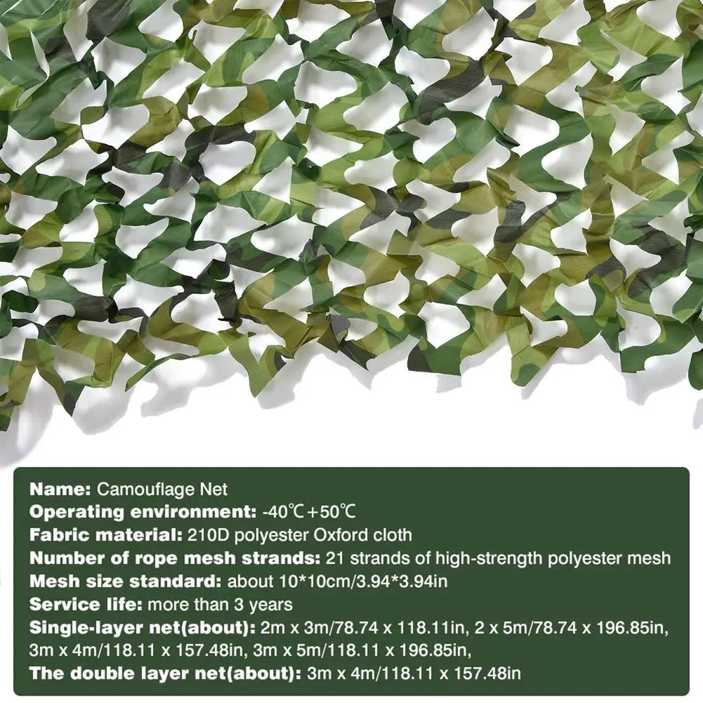 Woodland Camo Netting Camouflage Net Privacy Protection