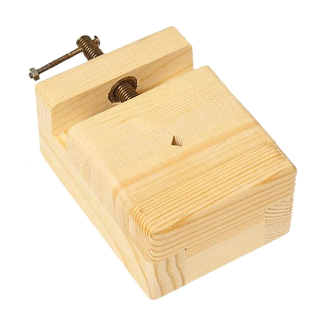 Universal Mini Drill Press Vise Clamp Table Bench Vice for Jewelry Walnut Repairing Clip On DIY Sculpture Craft Carving Bed Tool
