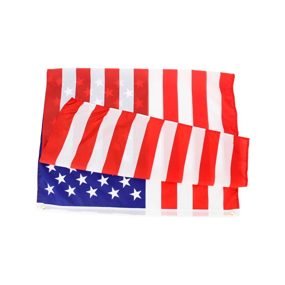 XIANGYING 90X150CM us flag High Quality Double Sided