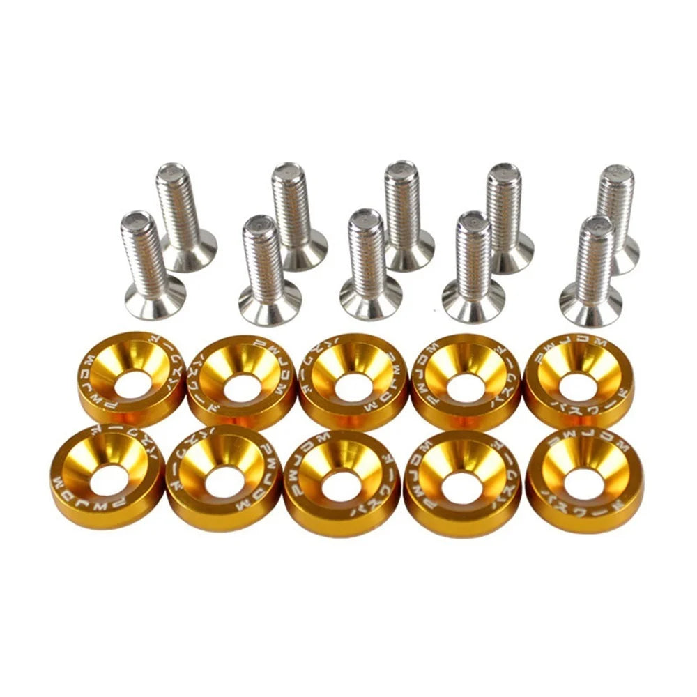 6MM Moto Screws For Honda Suzuki Yamaha