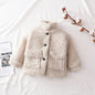 Fashion Baby Girl Boy Winter Cotton Padded Jacket
