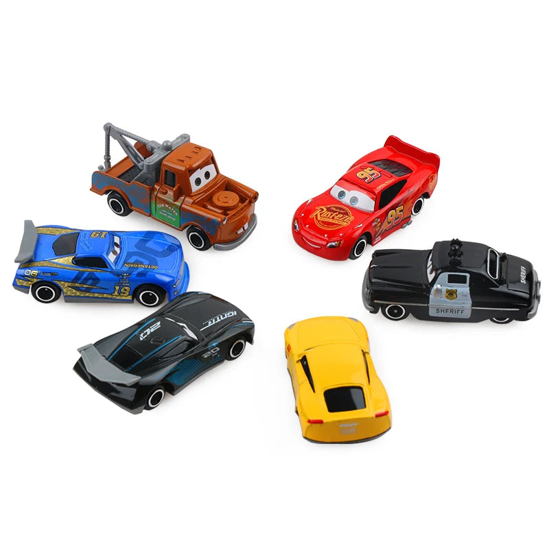 7PCS/Set Disney Pixar Car 3 Lightning m/c/Queen Jackson Storm