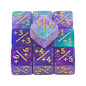 10pcs/set Six Sided Dice Set D6 Counters +1/+1 and -1/-1 Set for Math Teaching ,Kid Arithmetic Toys, Card Game Accessories