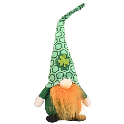 St Patrick's Day Decoration Doll Green Plush