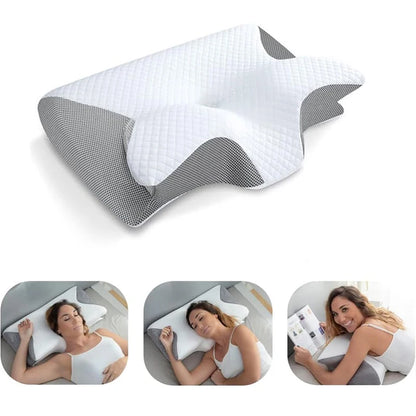 1pc Memory Foam Cervical Pillow,
