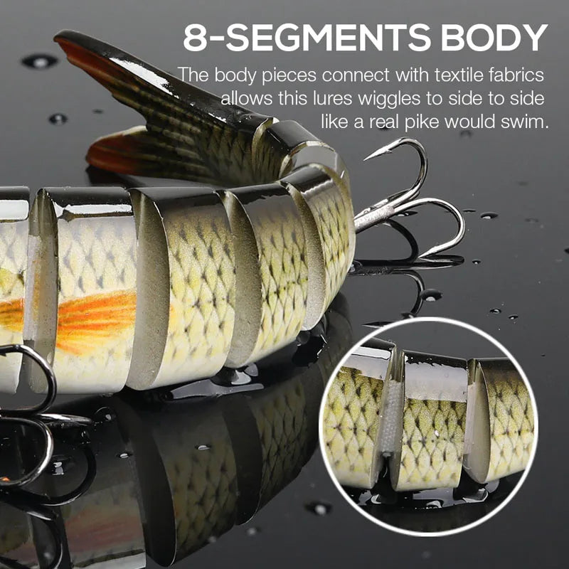 Fishing Lures Multi Jointed Swimbait Crank Bait