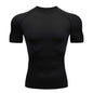 Men Compression Running T Shirt Fitness
