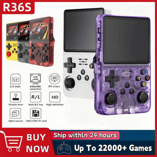 Retro R36S Handheld Video Game Console 3.5 Inch