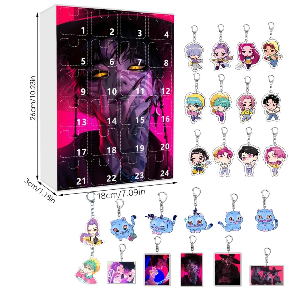 New Kpop Demon Hunters Advent Calendar K Pop Demon HunterS