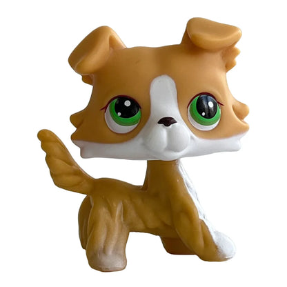 Rare pet toy Stands Short Hair Kitten Dog Dachshund Collie