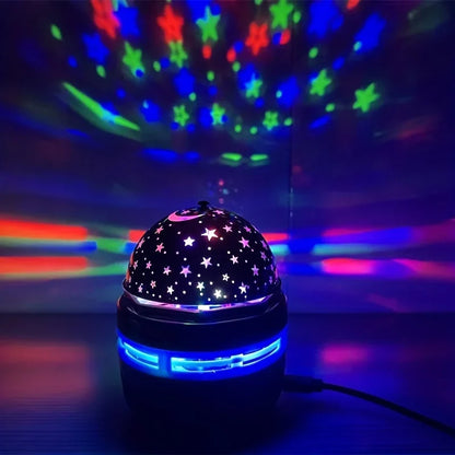 5V Star Galaxy Projector Night Light Sky Colorful Display