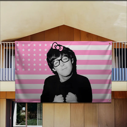 America USA P-Paul M-McCartney Flag For Garden
